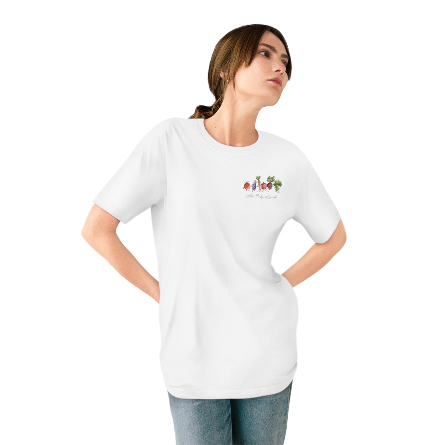 Dancing Vegetables - Unisex Organic T-shirt