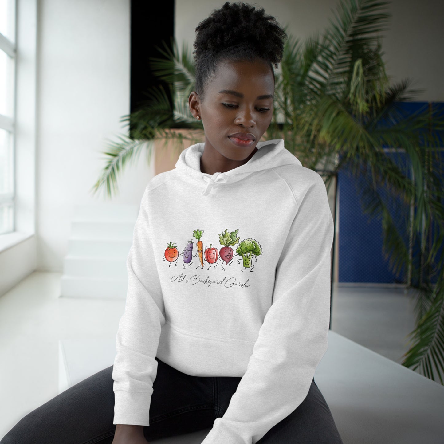 Ash's Backyard Garden Unisex Hoodie