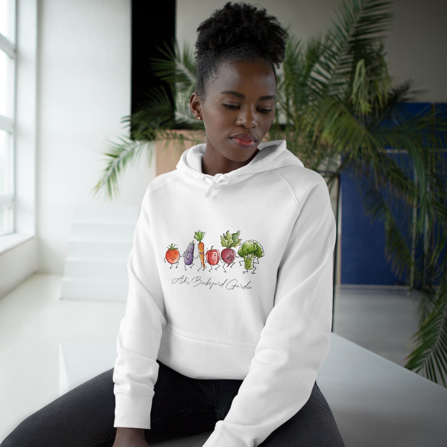 Ash's Backyard Garden Unisex Hoodie